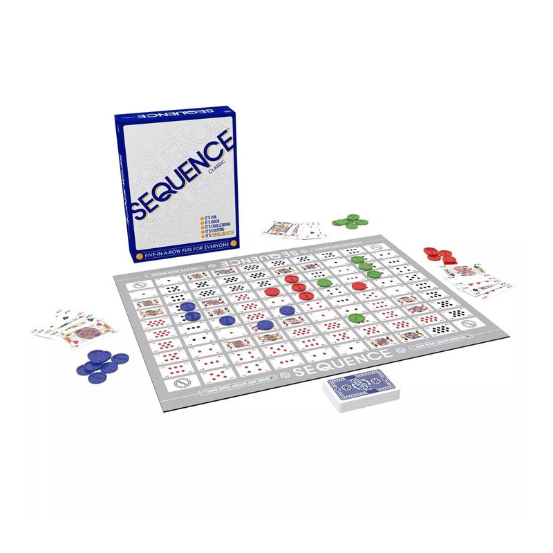 Jax SEQUENCE Board Game - لعبة